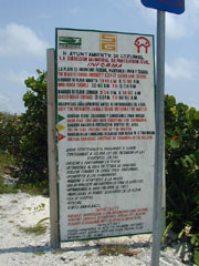 Beach Warning and Cautions