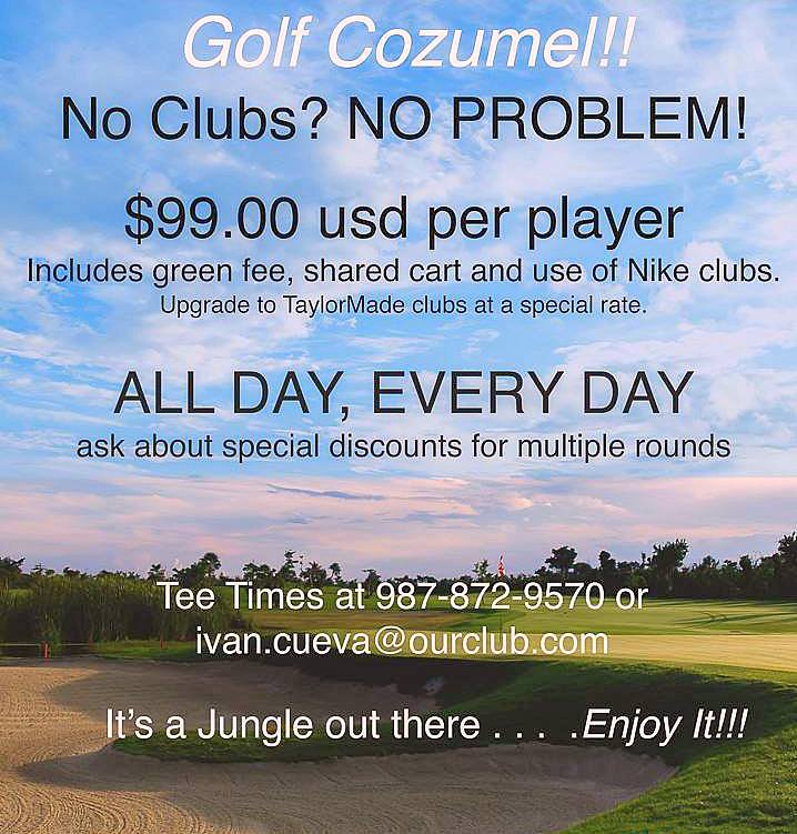 CCC's Special Golfing & Tee Rates!