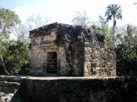 Ruin at San Gervasio on Cozumel Island