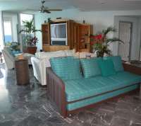 Sitting and living room area