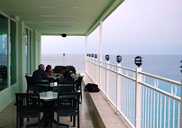 Terrace Seating - FRESH Ocean Breezes!