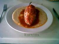 Lobster Stuffed Chili Relleno - TO DIE FOR!