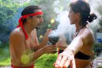 Smoke is Part of the Mayan Temazcal Ritual