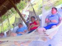 Relax in a Hammock Before Starting Your Temazcal!