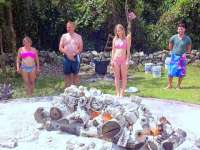 Getting Ready to Experience the Mayan Ritual!