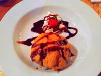 End Your Experience With Our Fried Ice Cream!