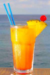 Try a Nice Tropical Beverage on Our Balcony!