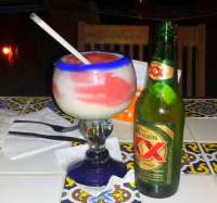 Ice Cold Frozen Drinks & Cerveza at Lobster House!