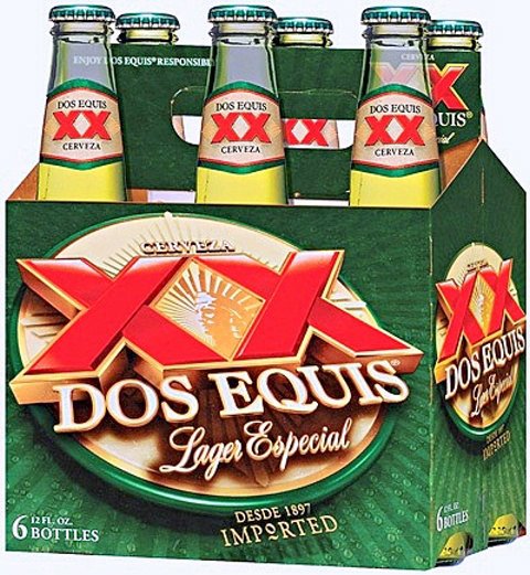 Chilled Dos Equis Beer - So REFRESHING!