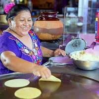 You Can't Get Much Fresher Tortillas in Cozumel!
